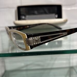 Versace Rx prescription glasses off white Medusa logo